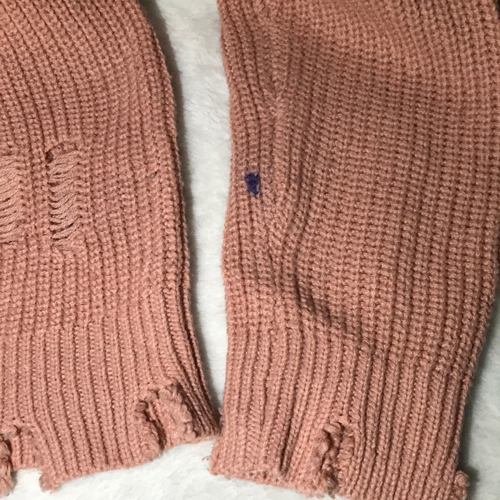 Distressed Sweater - Picture 2 of 2